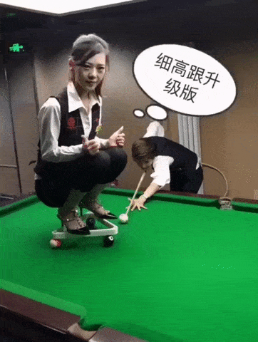 Asian women are the pro to playing pool